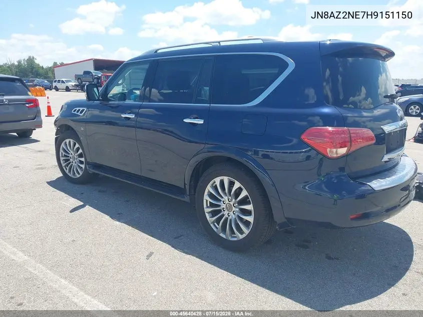 2017 Infiniti Qx80 Limited/Signature Edition VIN: JN8AZ2NE7H9151150 Lot: 45640428