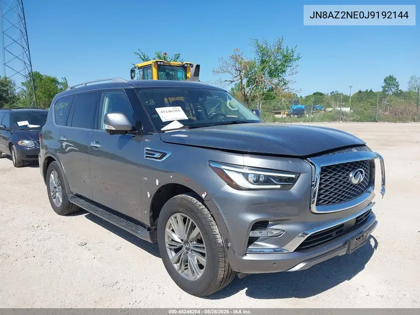 2018 Infiniti Qx80 VIN: JN8AZ2NE0J9192144 Lot: 45246204