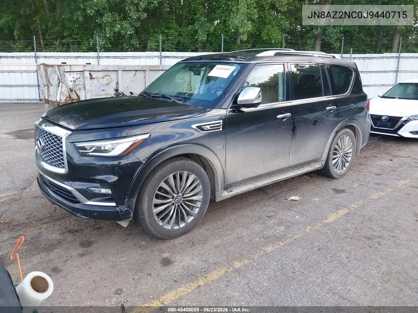 2018 Infiniti Qx80 VIN: JN8AZ2NC0J9440715 Lot: 45400055