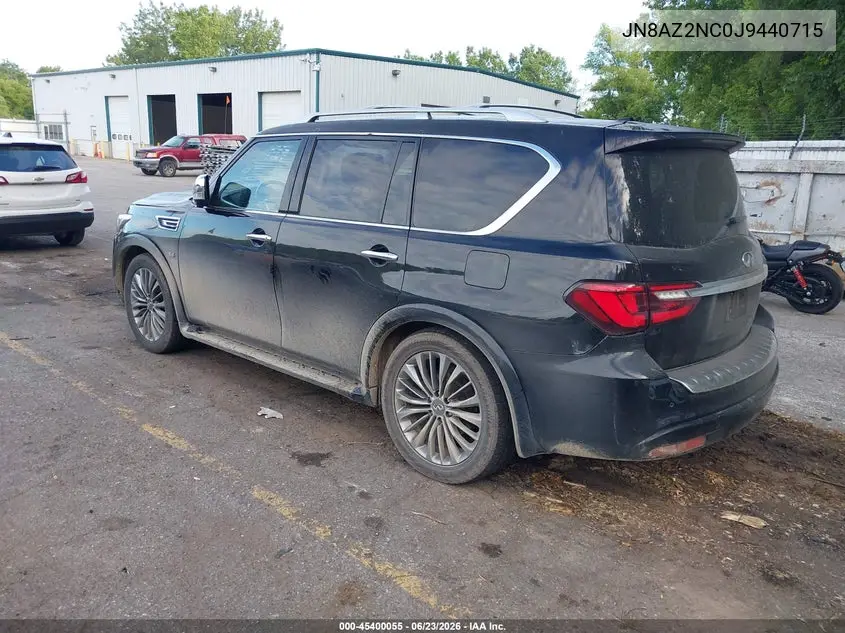 2018 Infiniti Qx80 VIN: JN8AZ2NC0J9440715 Lot: 45400055