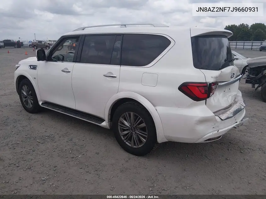 2018 Infiniti Qx80 VIN: JN8AZ2NF7J9660931 Lot: 45422646