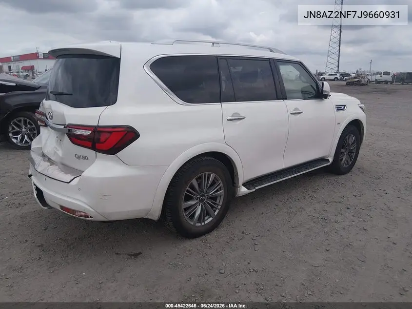 2018 Infiniti Qx80 VIN: JN8AZ2NF7J9660931 Lot: 45422646