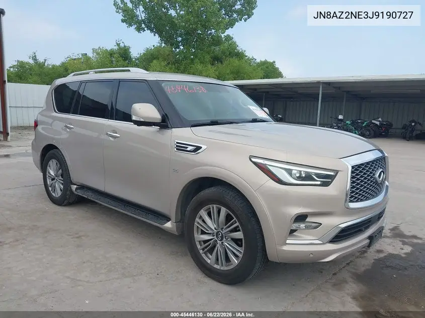 2018 Infiniti Qx80 VIN: JN8AZ2NE3J9190727 Lot: 45446130