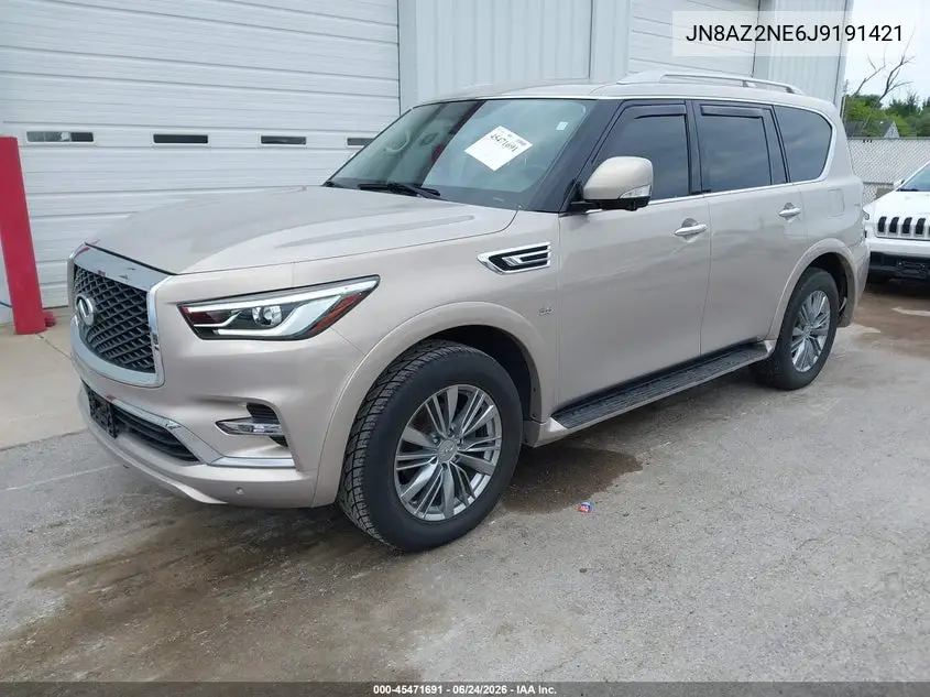 2018 Infiniti Qx80 VIN: JN8AZ2NE6J9191421 Lot: 45471691