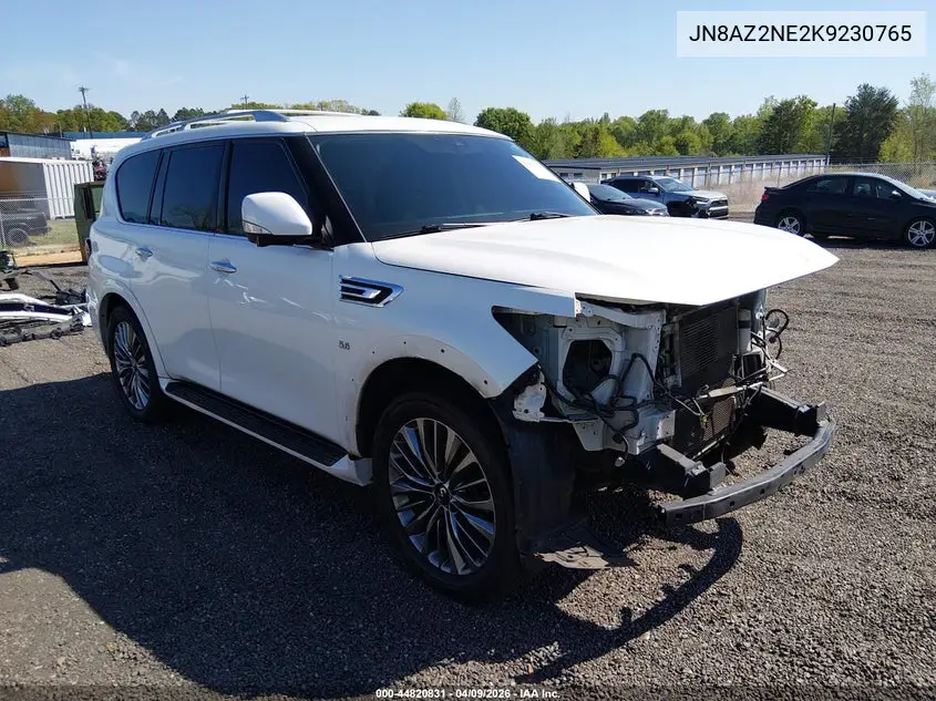 2019 Infiniti Qx80 Luxe VIN: JN8AZ2NE2K9230765 Lot: 44820831