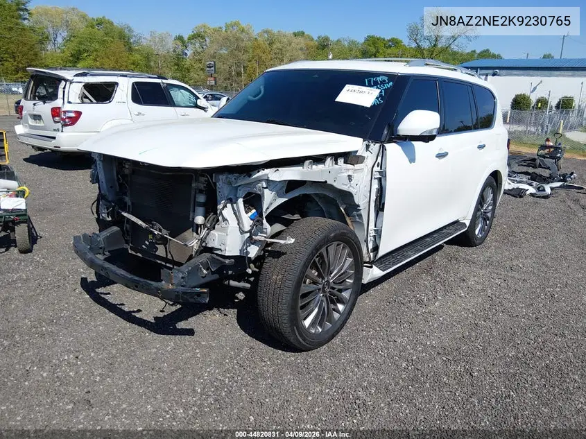 2019 Infiniti Qx80 Luxe VIN: JN8AZ2NE2K9230765 Lot: 44820831
