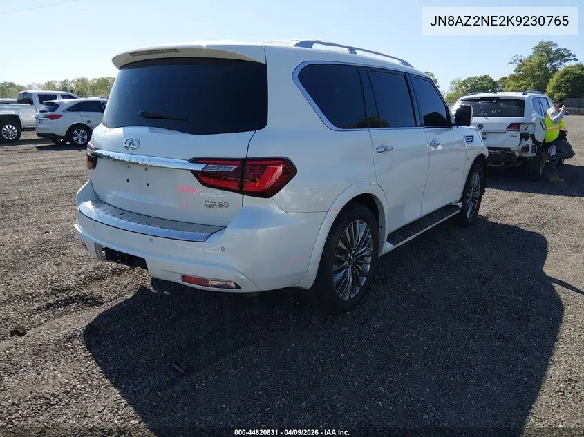 2019 Infiniti Qx80 Luxe VIN: JN8AZ2NE2K9230765 Lot: 44820831