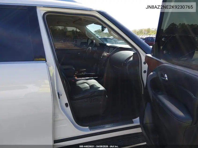2019 Infiniti Qx80 Luxe VIN: JN8AZ2NE2K9230765 Lot: 44820831