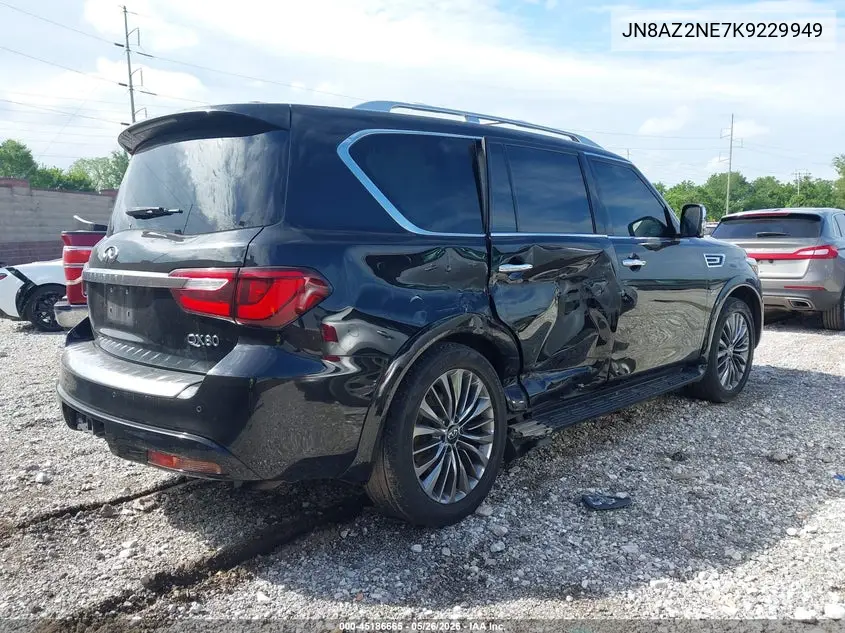 2019 Infiniti Qx80 Luxe VIN: JN8AZ2NE7K9229949 Lot: 45186665