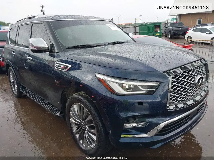 2019 Infiniti Qx80 Luxe VIN: JN8AZ2NC0K9461128 Lot: 45211195