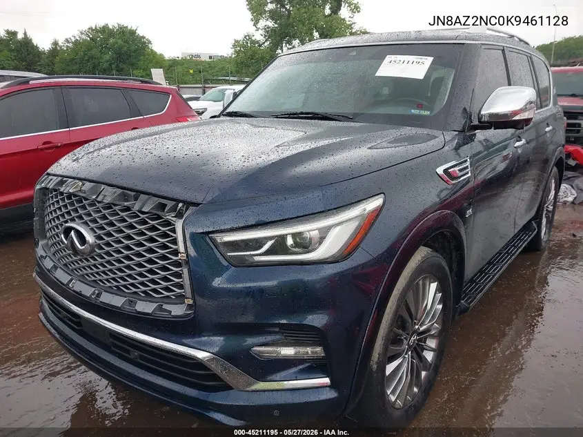 2019 Infiniti Qx80 Luxe VIN: JN8AZ2NC0K9461128 Lot: 45211195