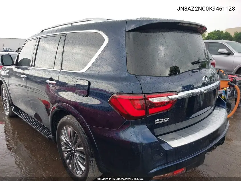 2019 Infiniti Qx80 Luxe VIN: JN8AZ2NC0K9461128 Lot: 45211195