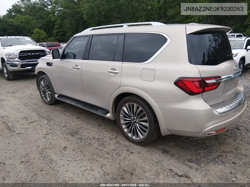 2019 Infiniti Qx80 Limited/Luxe VIN: JN8AZ2NE0K9230263 Lot: 45247409