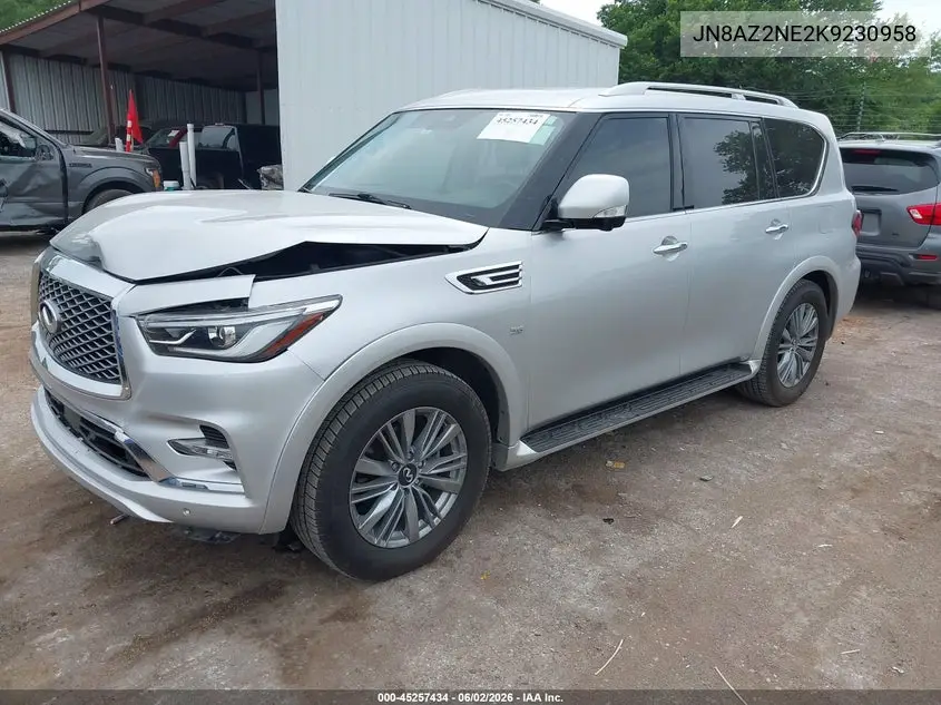 2019 Infiniti Qx80 Luxe VIN: JN8AZ2NE2K9230958 Lot: 45257434
