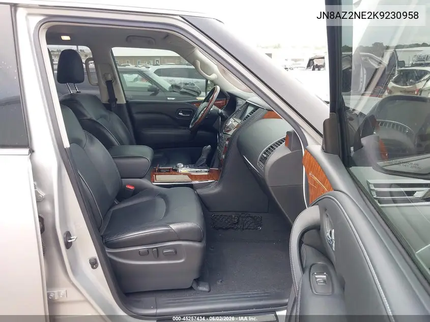 2019 Infiniti Qx80 Luxe VIN: JN8AZ2NE2K9230958 Lot: 45257434