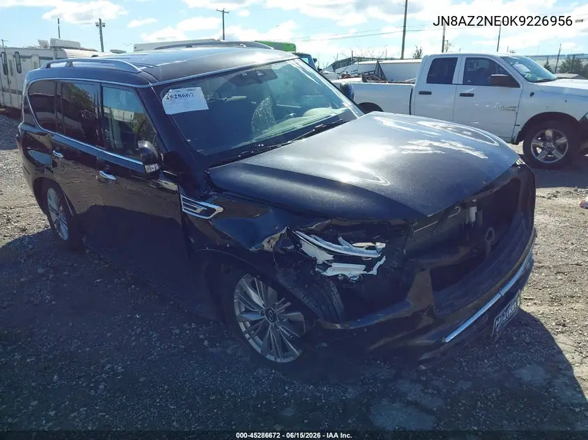 2019 Infiniti Qx80 Luxe VIN: JN8AZ2NE0K9226956 Lot: 45286672