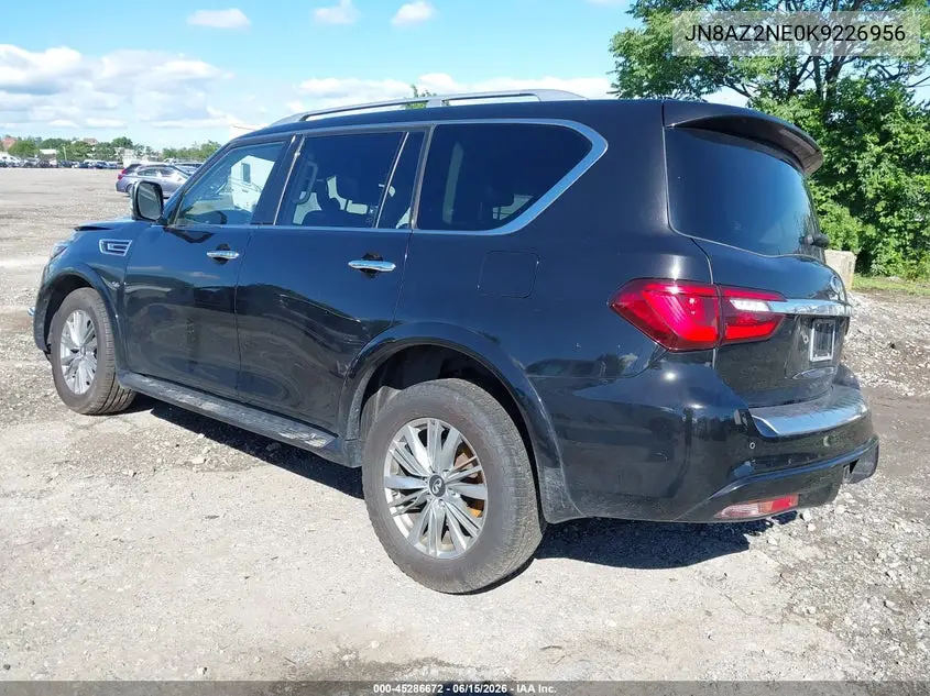 2019 Infiniti Qx80 Luxe VIN: JN8AZ2NE0K9226956 Lot: 45286672