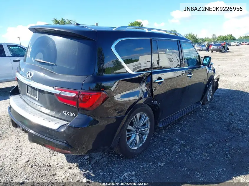 2019 Infiniti Qx80 Luxe VIN: JN8AZ2NE0K9226956 Lot: 45286672