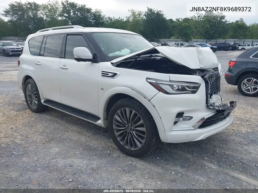 2019 Infiniti Qx80 Luxe VIN: JN8AZ2NF8K9689372 Lot: 45288078
