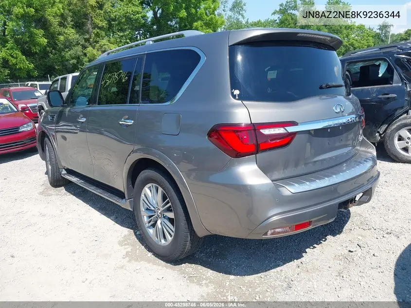 2019 Infiniti Qx80 Luxe VIN: JN8AZ2NE8K9236344 Lot: 45298746
