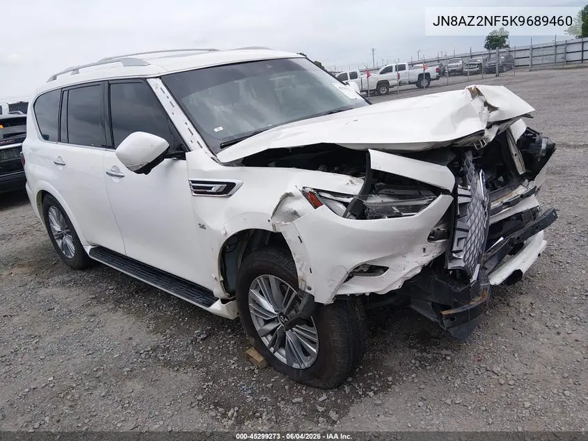 2019 Infiniti Qx80 Luxe VIN: JN8AZ2NF5K9689460 Lot: 45299273