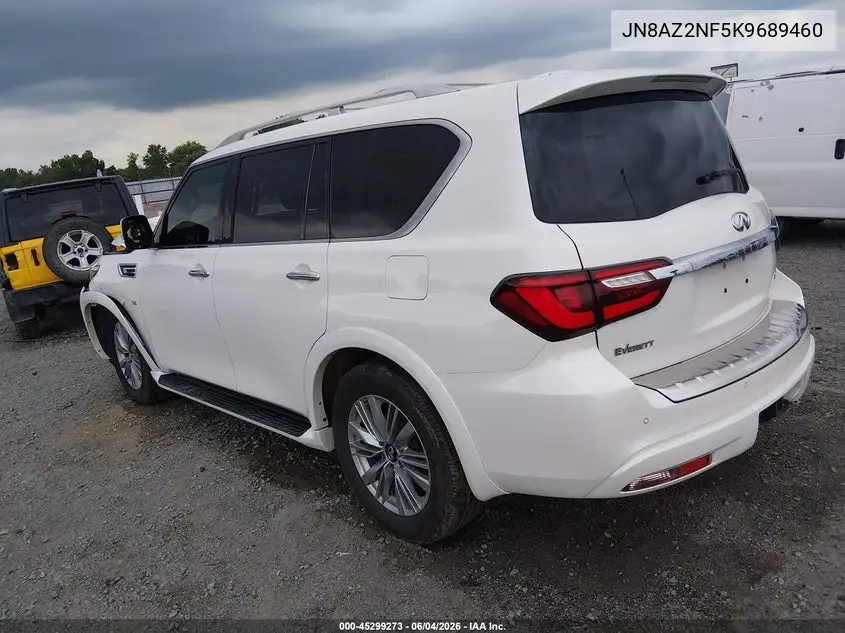 2019 Infiniti Qx80 Luxe VIN: JN8AZ2NF5K9689460 Lot: 45299273