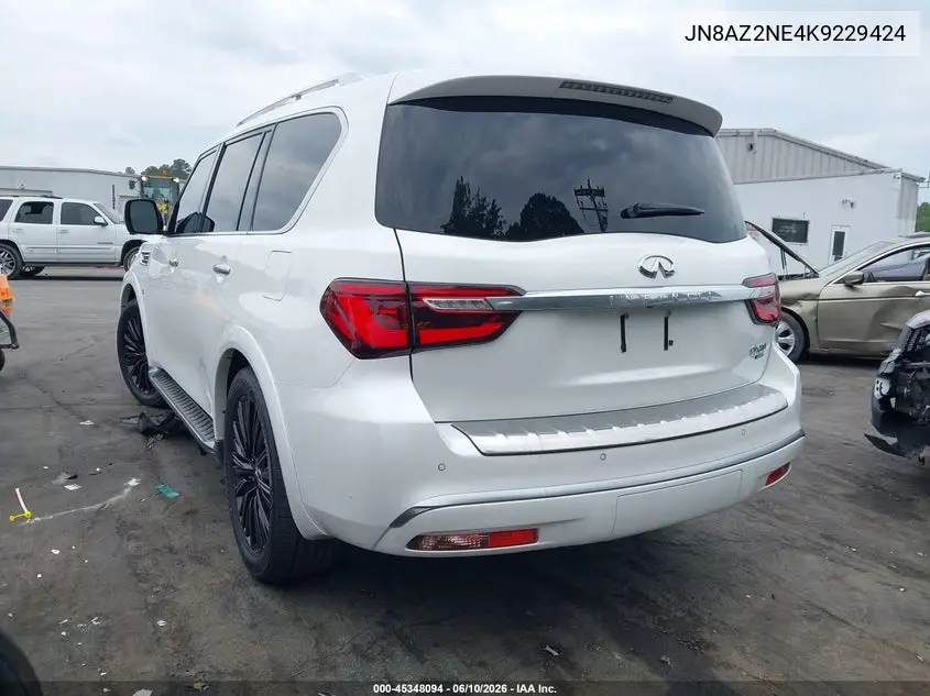 2019 Infiniti Qx80 Limited VIN: JN8AZ2NE4K9229424 Lot: 45348094