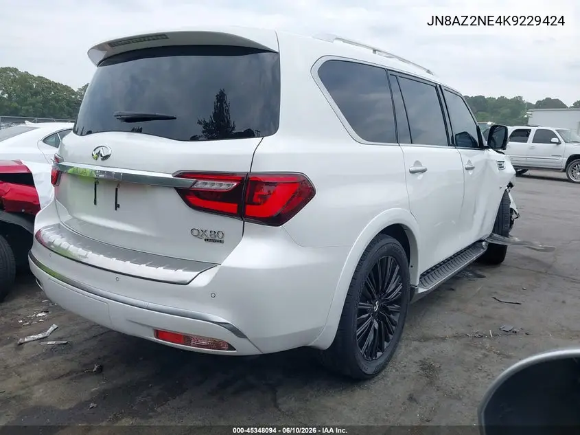 2019 Infiniti Qx80 Limited VIN: JN8AZ2NE4K9229424 Lot: 45348094