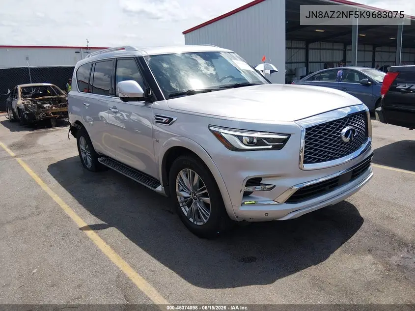 2019 Infiniti Qx80 Luxe VIN: JN8AZ2NF5K9683075 Lot: 45374098