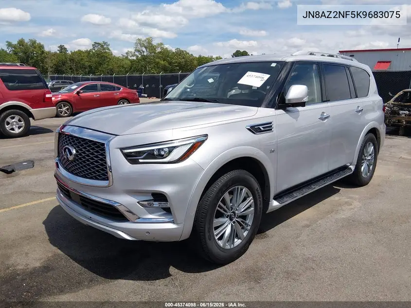 2019 Infiniti Qx80 Luxe VIN: JN8AZ2NF5K9683075 Lot: 45374098