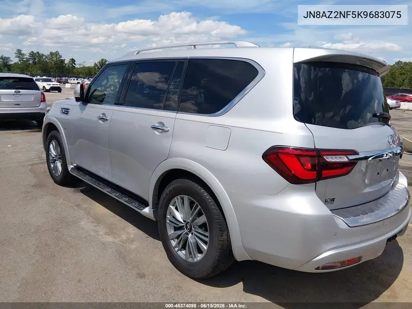 2019 Infiniti Qx80 Luxe VIN: JN8AZ2NF5K9683075 Lot: 45374098