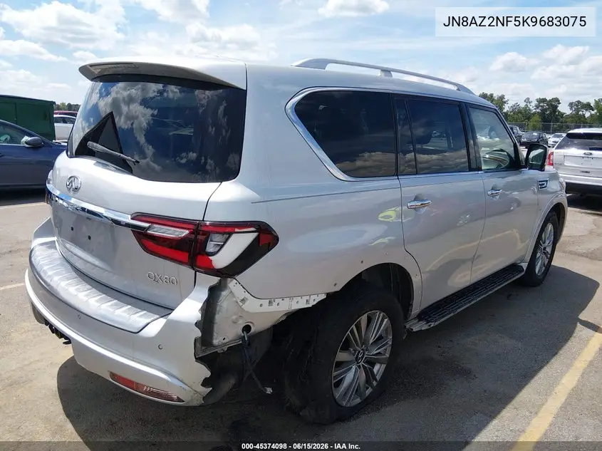 2019 Infiniti Qx80 Luxe VIN: JN8AZ2NF5K9683075 Lot: 45374098