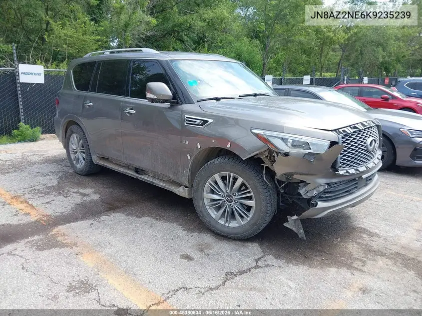 2019 Infiniti Qx80 Luxe VIN: JN8AZ2NE6K9235239 Lot: 45380634