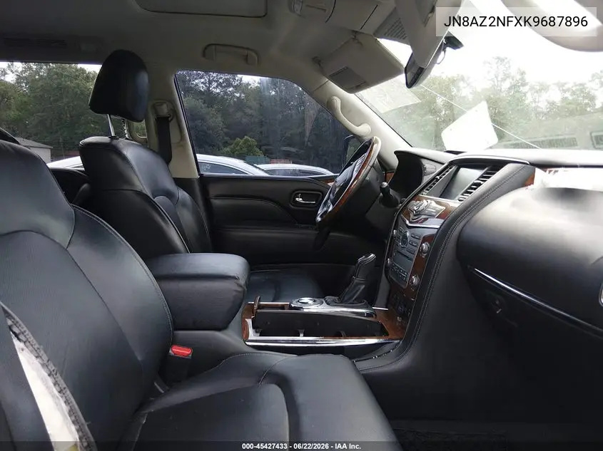 2019 Infiniti Qx80 Luxe VIN: JN8AZ2NFXK9687896 Lot: 45427433