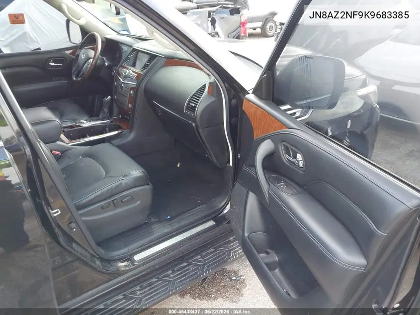 2019 Infiniti Qx80 Luxe VIN: JN8AZ2NF9K9683385 Lot: 45438437