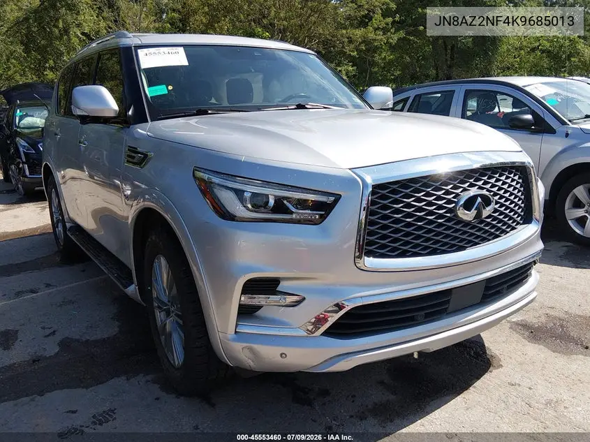 2019 Infiniti Qx80 Luxe VIN: JN8AZ2NF4K9685013 Lot: 45553460