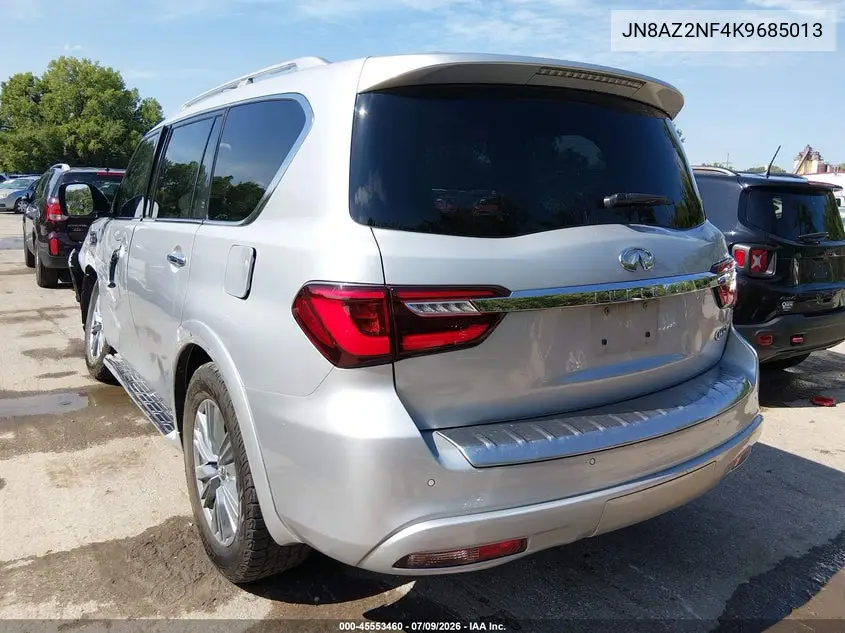 2019 Infiniti Qx80 Luxe VIN: JN8AZ2NF4K9685013 Lot: 45553460