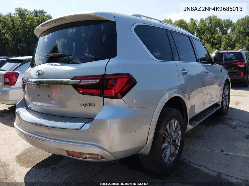 2019 Infiniti Qx80 Luxe VIN: JN8AZ2NF4K9685013 Lot: 45553460
