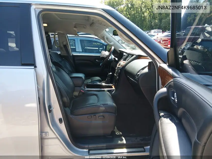 2019 Infiniti Qx80 Luxe VIN: JN8AZ2NF4K9685013 Lot: 45553460