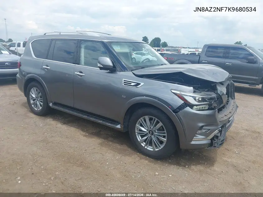 2019 Infiniti Qx80 Luxe VIN: JN8AZ2NF7K9680534 Lot: 45606049