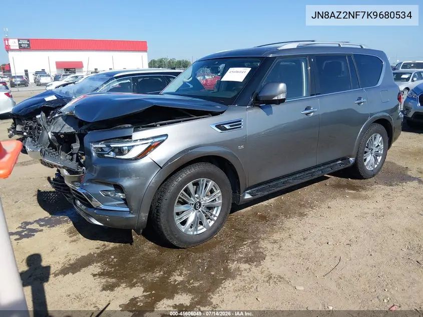 2019 Infiniti Qx80 Luxe VIN: JN8AZ2NF7K9680534 Lot: 45606049