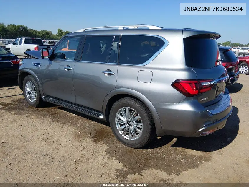 2019 Infiniti Qx80 Luxe VIN: JN8AZ2NF7K9680534 Lot: 45606049