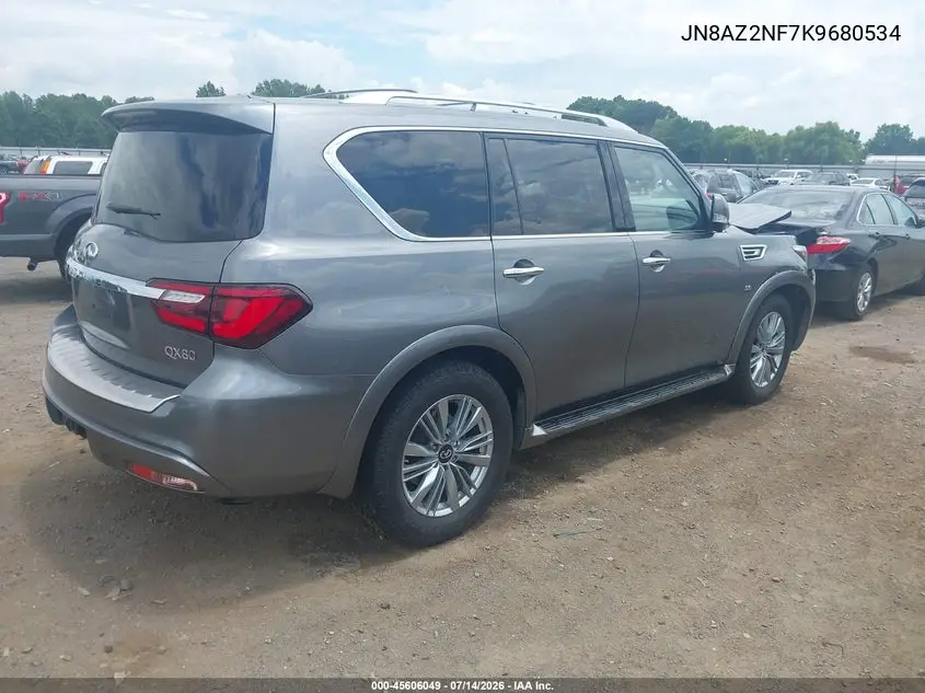 2019 Infiniti Qx80 Luxe VIN: JN8AZ2NF7K9680534 Lot: 45606049