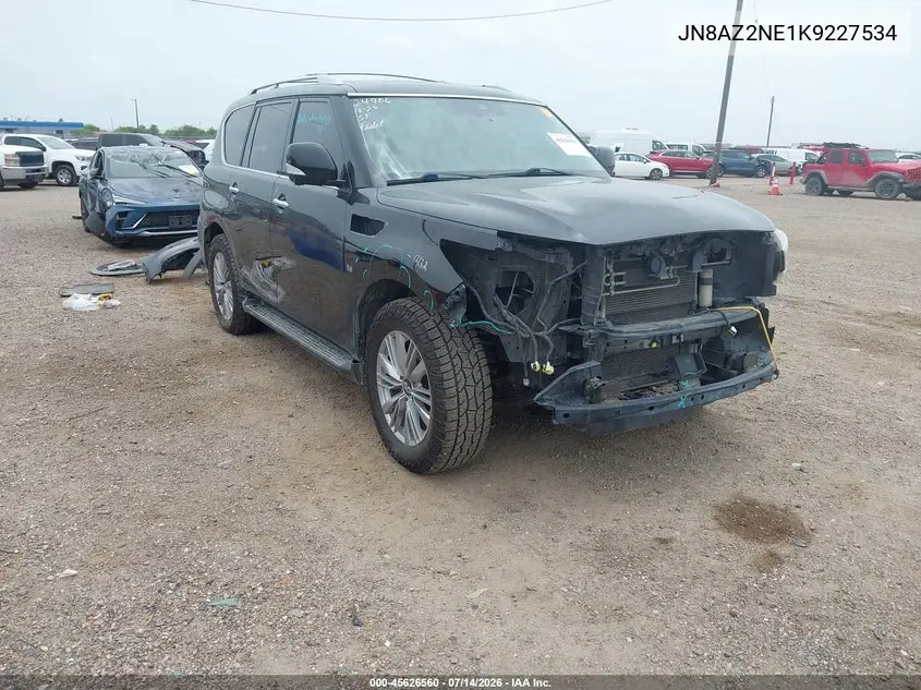 2019 Infiniti Qx80 Luxe VIN: JN8AZ2NE1K9227534 Lot: 45626560