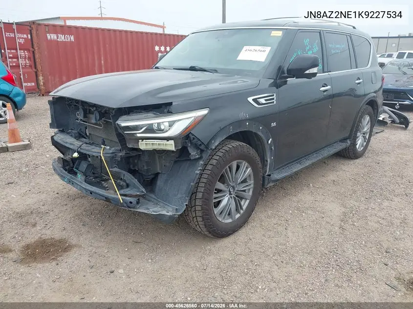 2019 Infiniti Qx80 Luxe VIN: JN8AZ2NE1K9227534 Lot: 45626560
