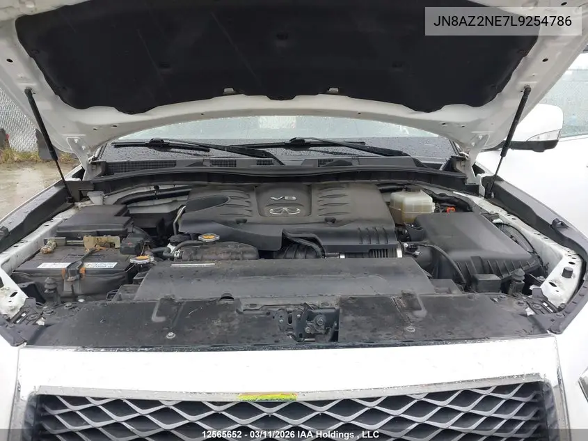 2020 Infiniti Qx80 Luxe/Limited VIN: JN8AZ2NE7L9254786 Lot: 12565652