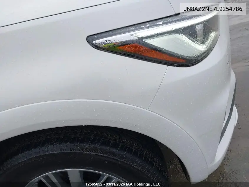 2020 Infiniti Qx80 Luxe/Limited VIN: JN8AZ2NE7L9254786 Lot: 12565652