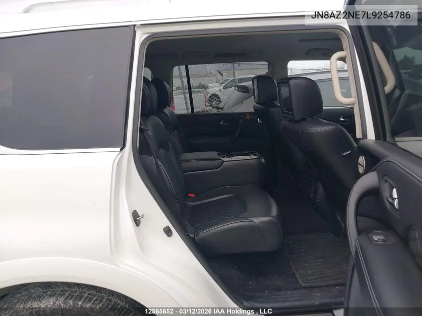 2020 Infiniti Qx80 Luxe/Limited VIN: JN8AZ2NE7L9254786 Lot: 12565652