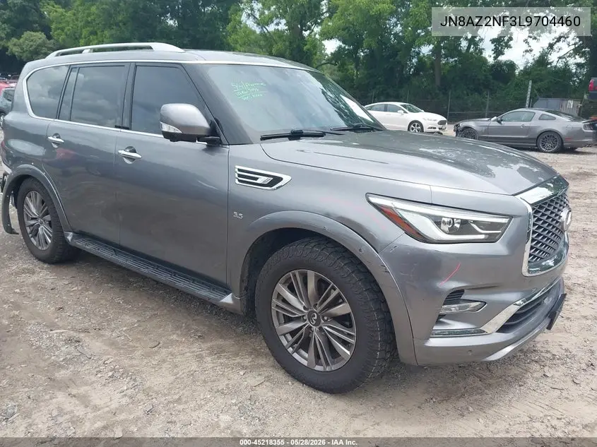 2020 Infiniti Qx80 Luxe VIN: JN8AZ2NF3L9704460 Lot: 45218355
