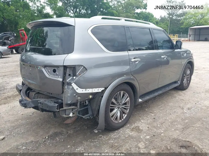 2020 Infiniti Qx80 Luxe VIN: JN8AZ2NF3L9704460 Lot: 45218355
